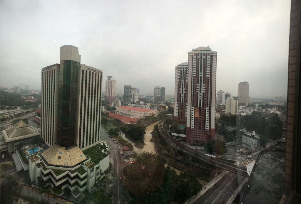 La vue du Sunway Putra Hotel