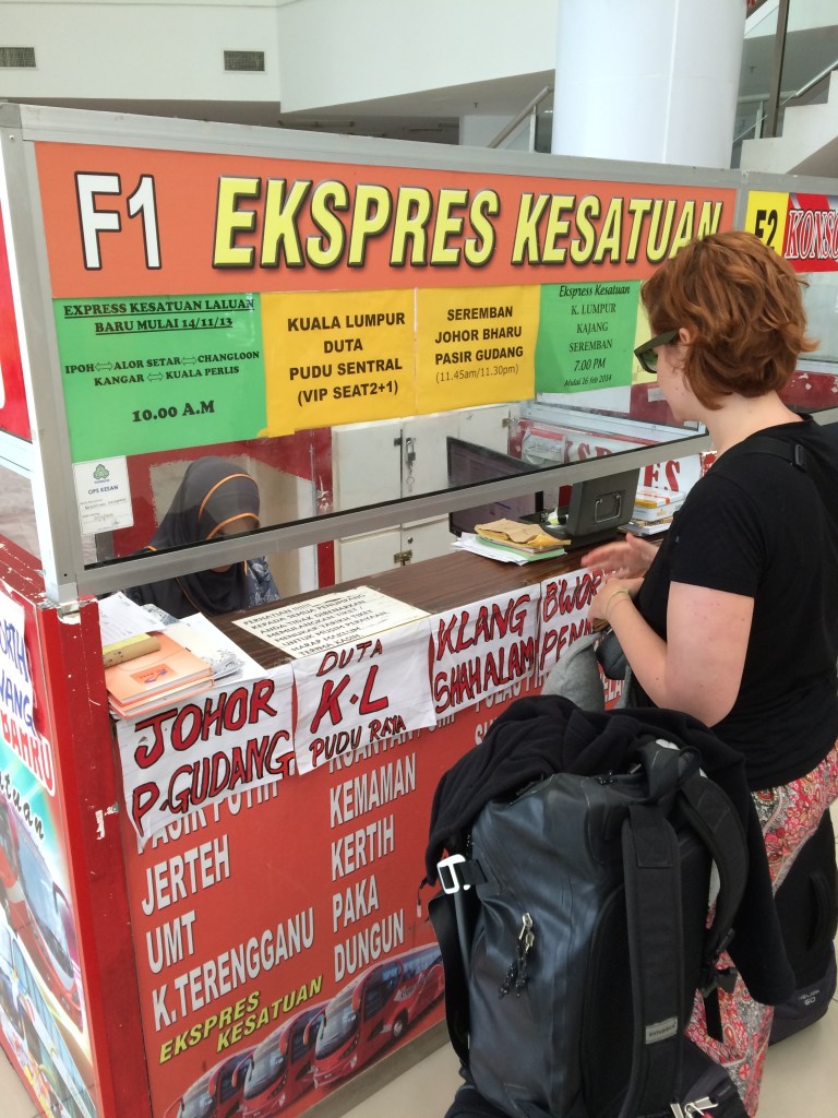 Comptoir de bus de Ipoh