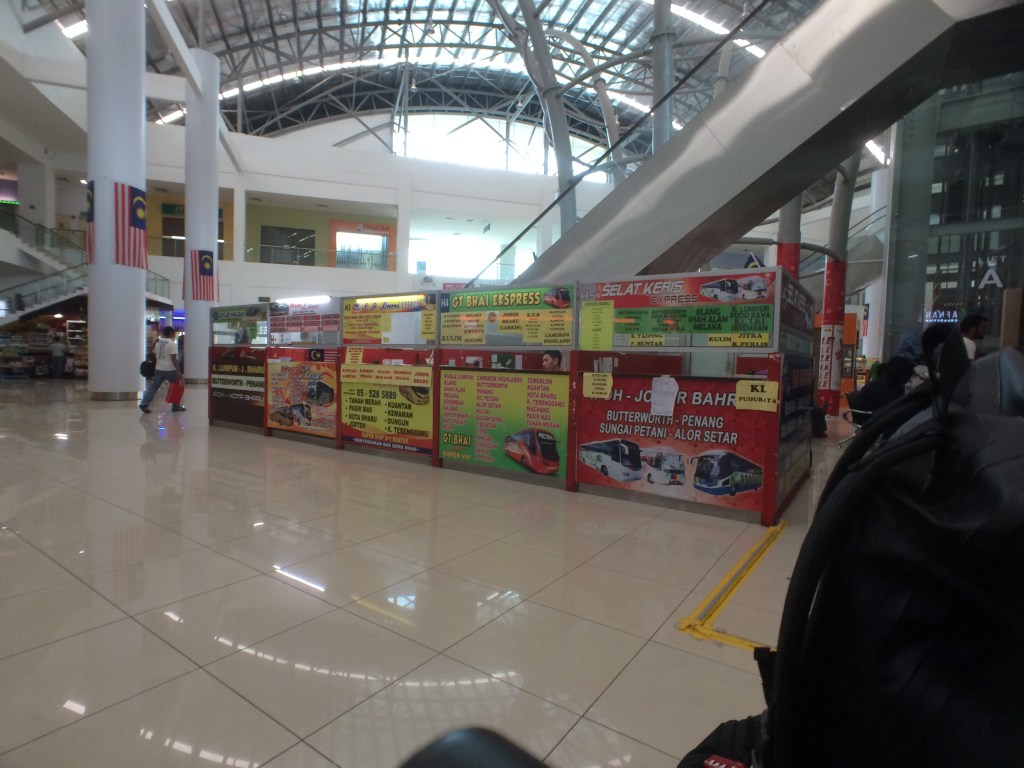 Comptoir de bus de Ipoh